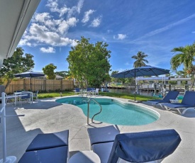 Sun-Soaked Canalside Villa with Pool, Game Room