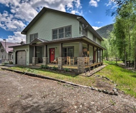 Riverfront House with Fire Pit, Deck and BBQ!