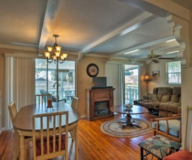 Home with Screened Porches, Steps to Lake Rosalie!