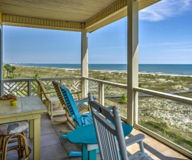 Cape San Blas Home with Private Boardwalk to Beach!