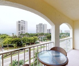 Top floor condo, steps away from JW Marriott and Beach Access!!