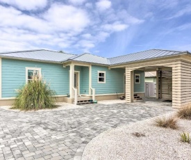 Single-Story Ocean Oasis with Grill and Beach Gear