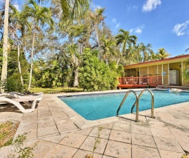 Quaint Central Miami Bungalow 10 Mi to Mid-Beach!