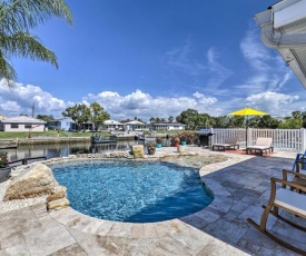 Port Richey Canalfront Cottage with Dock and Slip