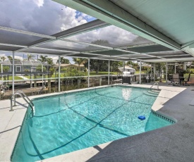 Canalfront Home with Dock and Pool, 5 Mi to Ft Myers