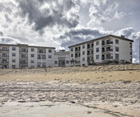 Oceanfront Ormond Beach Condo with Balcony and Pool!