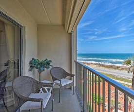 Oceanfront Ormond Beach Getaway with Balcony!