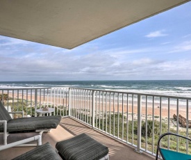 Oceanfront Retreat with Pool Steps From Ormond Beach!