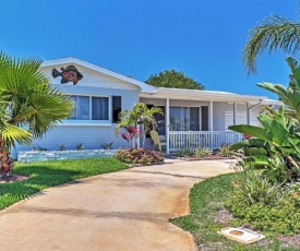 Ormond Beach Bungalow with Patio and Quiet Setting!