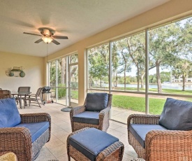 Riverfront Palm Coast Getaway with Resort Amenities!