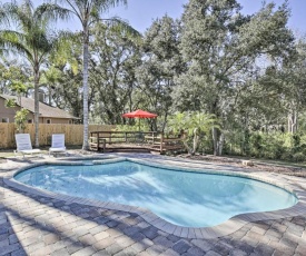 Pet-Friendly Home with Fire Pit - 10 Mins to Gulf!