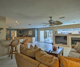 Tropical Apollo Beach House with Heated Pool and Dock!