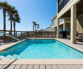 The Pelicans Nest Beachfront 4 Bdrm 4 and half Bath Home with Pool and Hot Tub