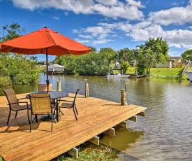 Waterfront Port St Lucie House with Screened Porch!