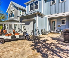 Beach House Right off 30A 6-Seater Golf Cart