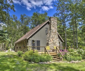 Rustic Riverside Retreat with Wraparound Deck!