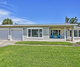 Satellite Beach Home with Fenced Yard - Walk to Beach