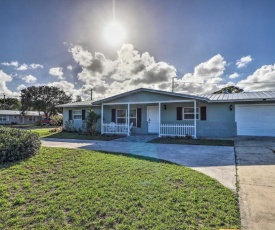 Chic Stuart Home with Porch and Patio Near the Beach