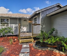 Stuart Home with Screened Porch about 9 Mi to Beach!