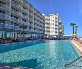 Ocean-View Daytona Beach Resort Retreat with Balcony