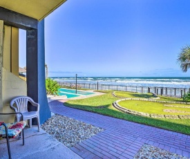 Oceanfront Resort Condo Steps to Daytona Beach!