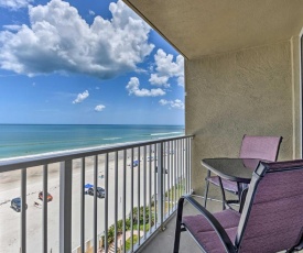 Oceanfront Studio with Balcony, Walk to Attractions!