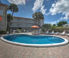 Apartment with Pool, 1-Block Walk to Deerfield Beach