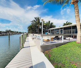 New Listing! Canal-Front Oasis With Pool & Boat Dock Home