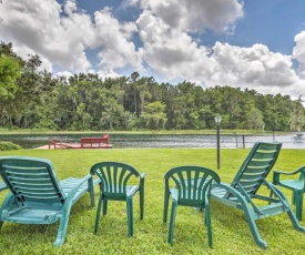 Riverfront Dunnellon Home with Dock and Solarium!