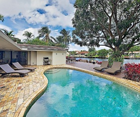 Luxe Waterfront Home: Pool, Boat Dock, Near Beach home