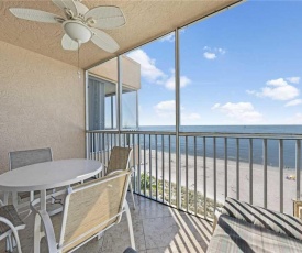 Estero Island Beach Villas 706, 2 BR, Penthouse, Gulf Front, Pool, Sleeps 6