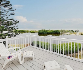 New Listing! Estero Island Beachfront Home with Pool home