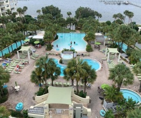 Destin West Heron 408 - Gorgeous View of Bay & Lazy River