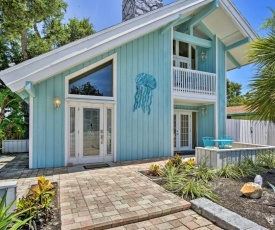 Cape Canaveral Cottage with Pool - Walk to Beach!