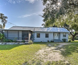 Family Home with Yard and Grill, Steps to Reedy Lake!