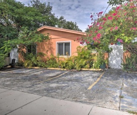 Artsy Apt with Yard Less Than 3 Mi to Hallandale Beach!