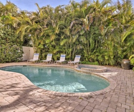 Holmes Beach Home with Pool and Hot Tub, Walk to Beach!