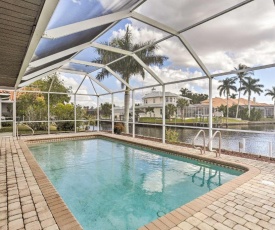 Cape Coral House with Private Pool, Dock and Views!