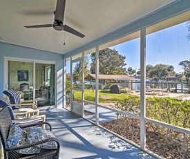 Riverfront Home with Dock - 1 Mi to Homosassa St Park