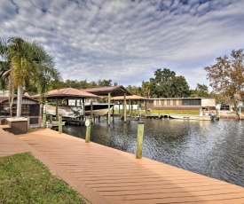 Waterfront Homosassa Home with Private Dock!