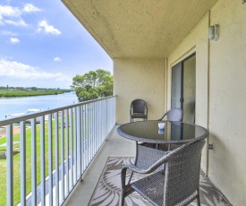 Indian Shores Condo with Balcony and Pool Access!