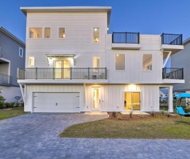 Coastal Home with Rooftop Terrace and Sunset View